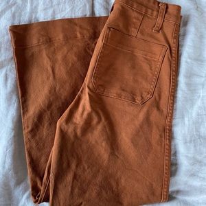 Madewell High rise flare